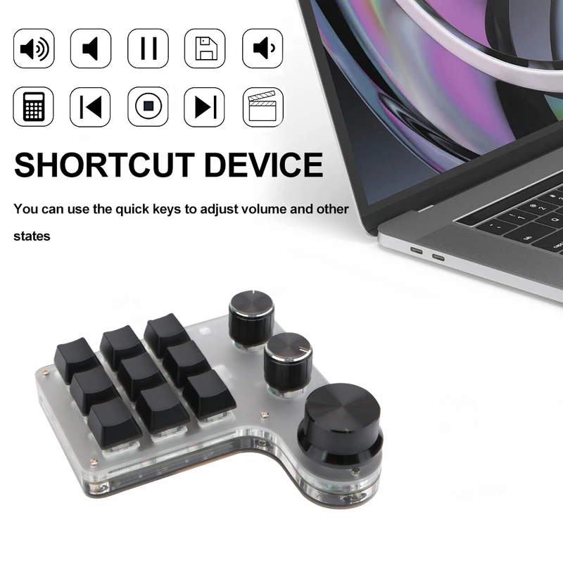 Programação Macro Teclado Mecânico, Teclado Personalizado, Copiar