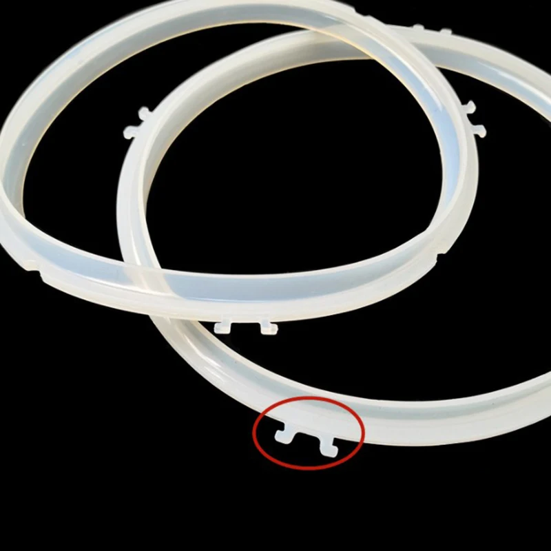 Electric Pressure Cooker Gasket Repalcement Cooker Sealing Ring 22-24cm Diameter High Elasticity Silicone Rubber Standard silicone pressure cooker gasket