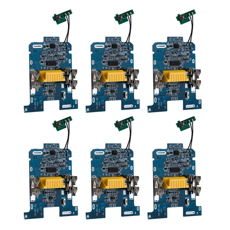 Li-Ion ชุดเปลี่ยนแบตเตอรี่ชาร์จ Protection Circuit Board ชุดซ่อมสําหรับ Makita 18V แบตเตอรี่ BL1815 BL1860 LXT400 1