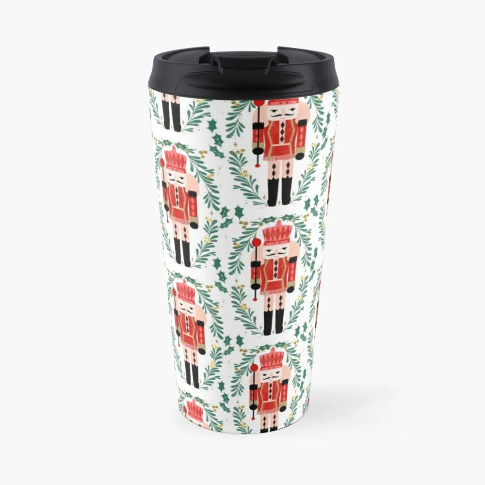 

The Nutcracker - Red and Green by Andrea Lauren Travel Coffee Mug Cute Mugs Cups For Cafe Espresso Shot