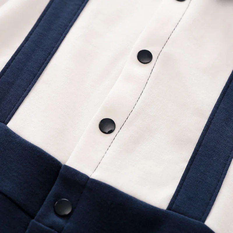 용수철 가을 코스튬 롬퍼 점프수트,  원지 긴 소매  복장, 100% 코튼