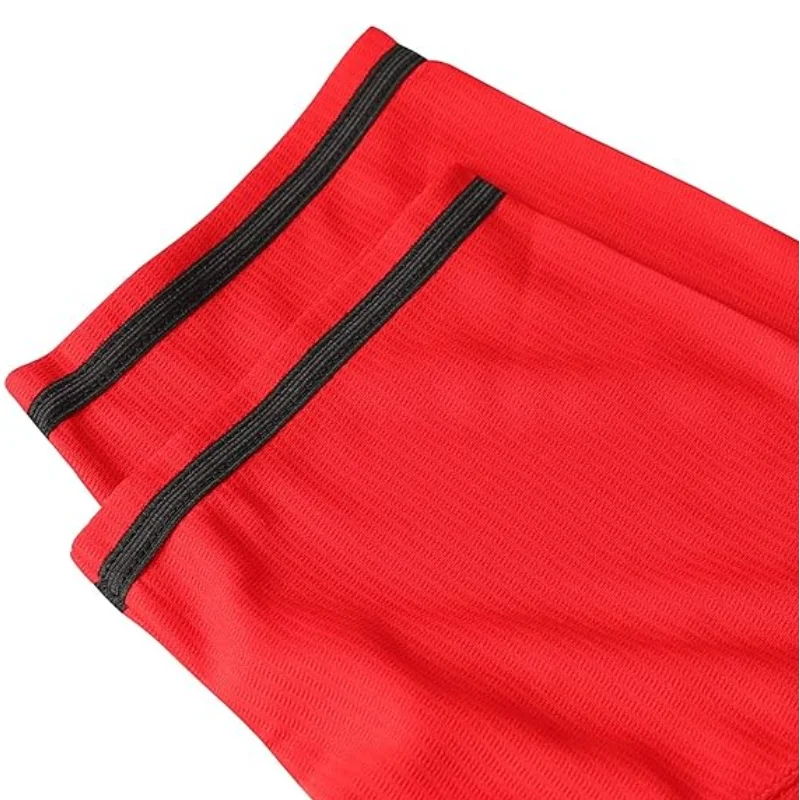 Mens Red Baseball Jersey Sports Blank Short Sleeve Shirt Loose Baseball T-shirt for Men