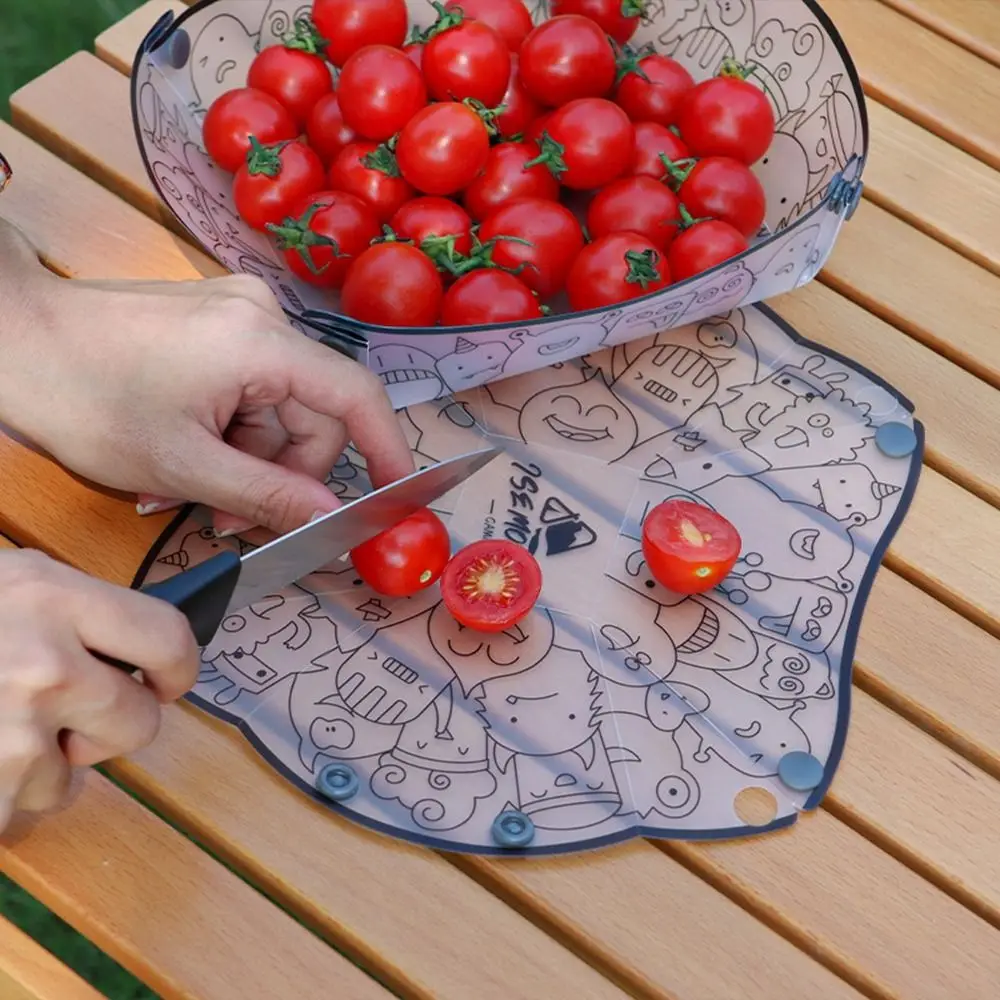 1Pcs Ultra Light Folding Tableware Outdoor Portable Bowls Plates Coffee Filtering Funnels Water Cups Multi-purpose Tableware Set camping cutlery portable tableware portable cutlery titanium tableware