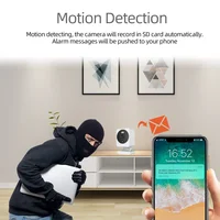 5MP Tuya Mini caméra de sécurité IP sans fil extérieure étanche CCTV caméra de Surveillance vidéo couleur Vision nocturne bébé moniteur Cam 3