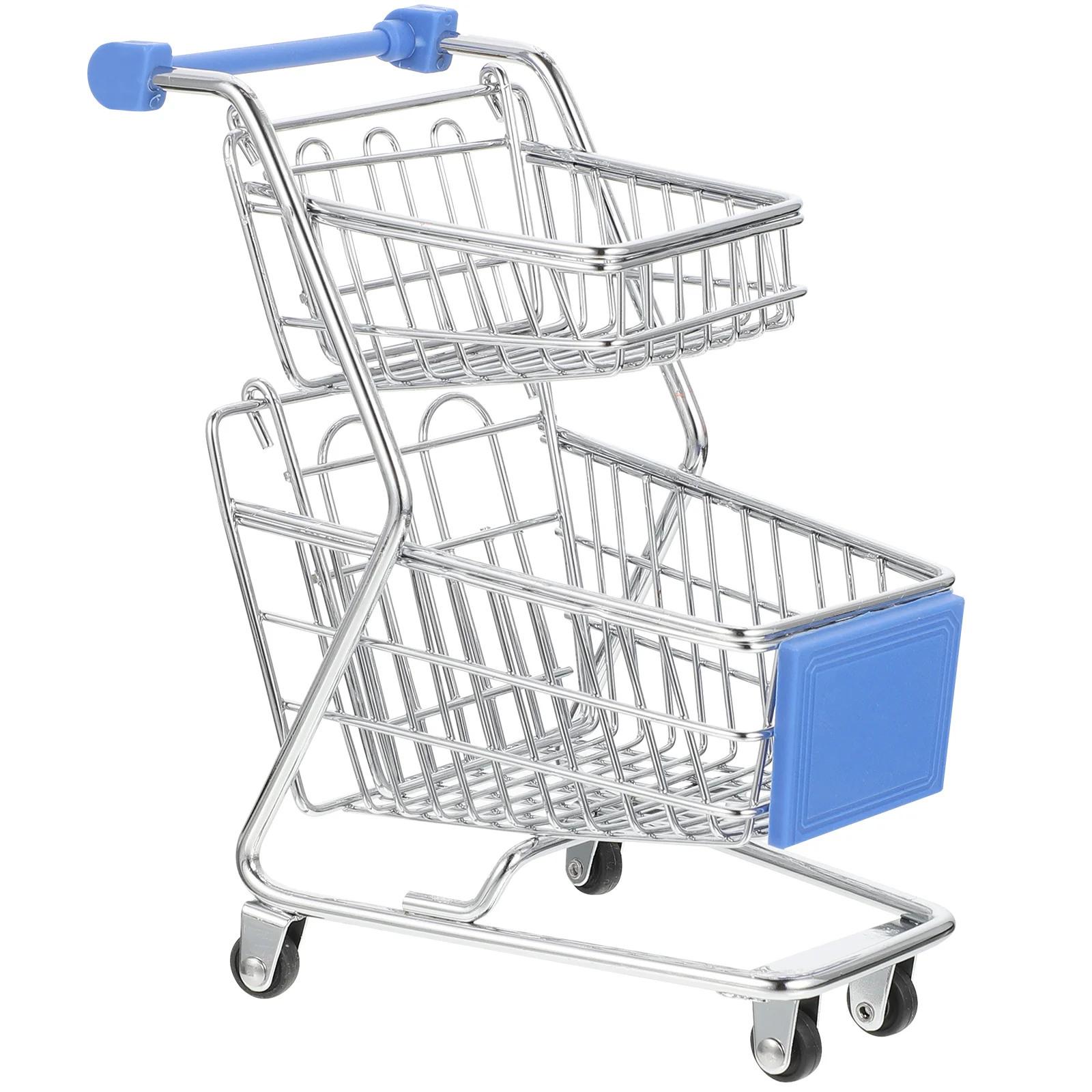 

Mini Shopping Cart Large Gift Basket Models Wrought Iron Small Supermarket Handcart