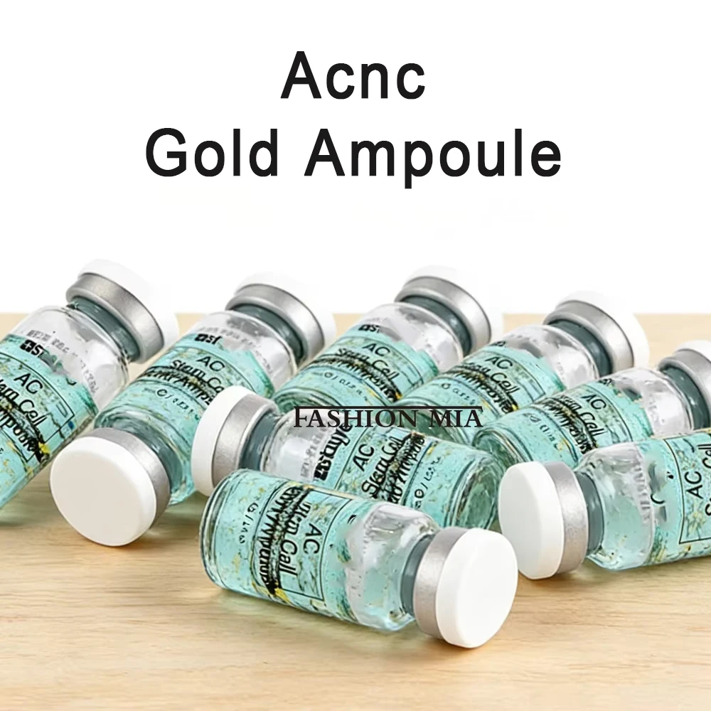 Korea 8ml Ac Gold Ampoule Skin Booster Serum BB Cream Wound Healing Facial Essence Brightening Skin Moisturise Care