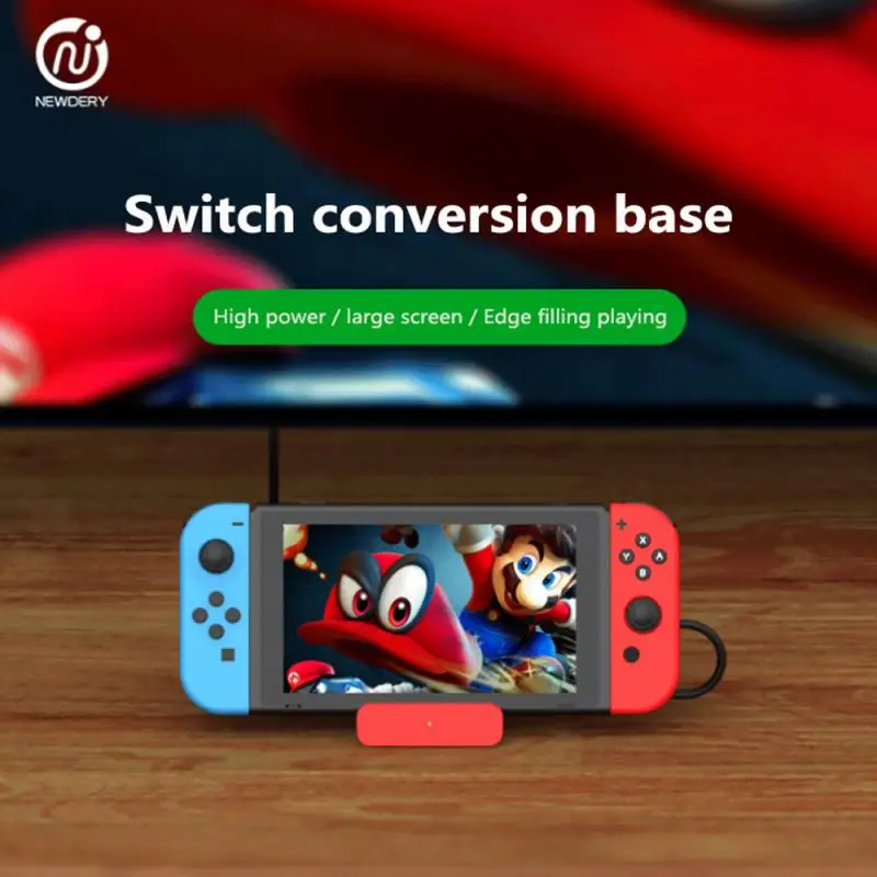 NEWDERY-Station d'accueil Switch TV S6 pour Nintendo Switch