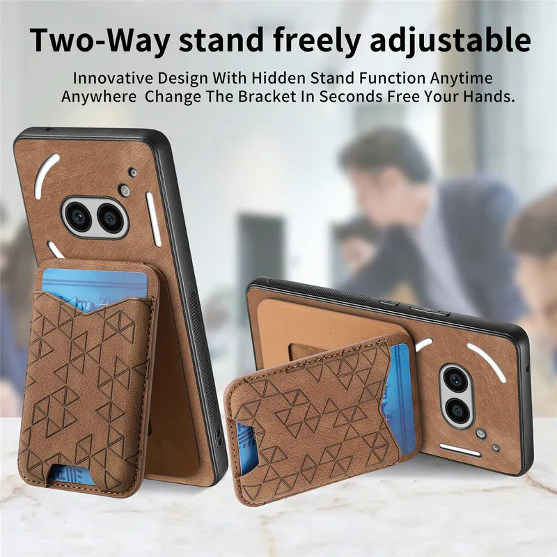 CMF Phone1 Luxury Case For Nothing CMF Phone 2 Pro Leather