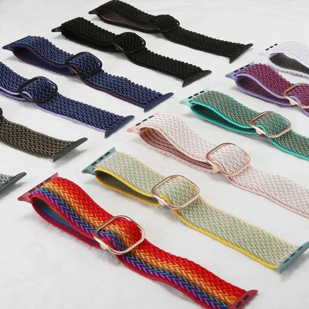 Solo loop strap for Apple watch band 44mm 45mm 41mm 42mm ultra 49mm 40mm accessories correa bracelet iwatch series 8 7 6 5 4 SE