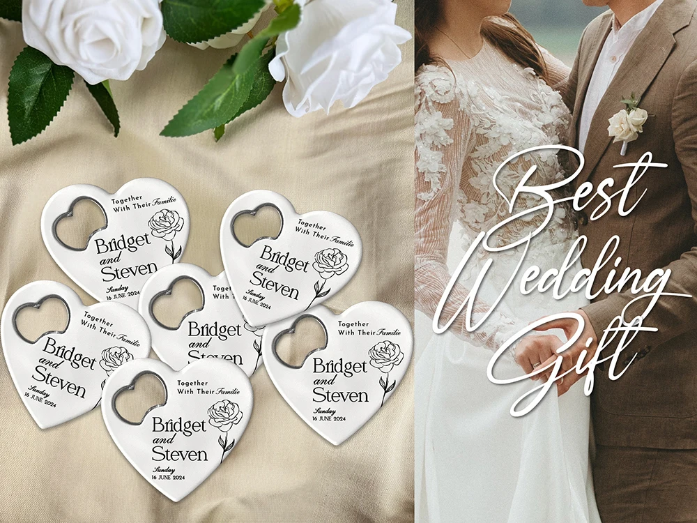 Custom 10-30pcs Magnet Bottle Opener Bridal Shower Favors Heart-Shaped Engraved Bottle Opener Wedding Party Souvenir in Bulk 5 Sadf52a82f55942448e89299c1816fcdfU