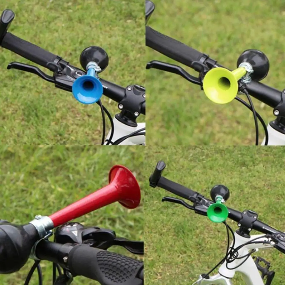 MTB Bike Bicycle Electroplated Iron Air Horn Riding Bell Equipment