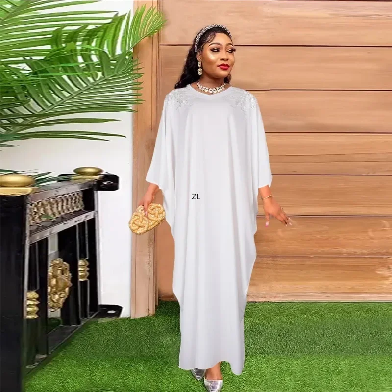 

African Dresses For Women Dashiki Long Maxi Dress 2024 Spring Summer Dress Ladies Traditional African Clothing Fairy Dreess