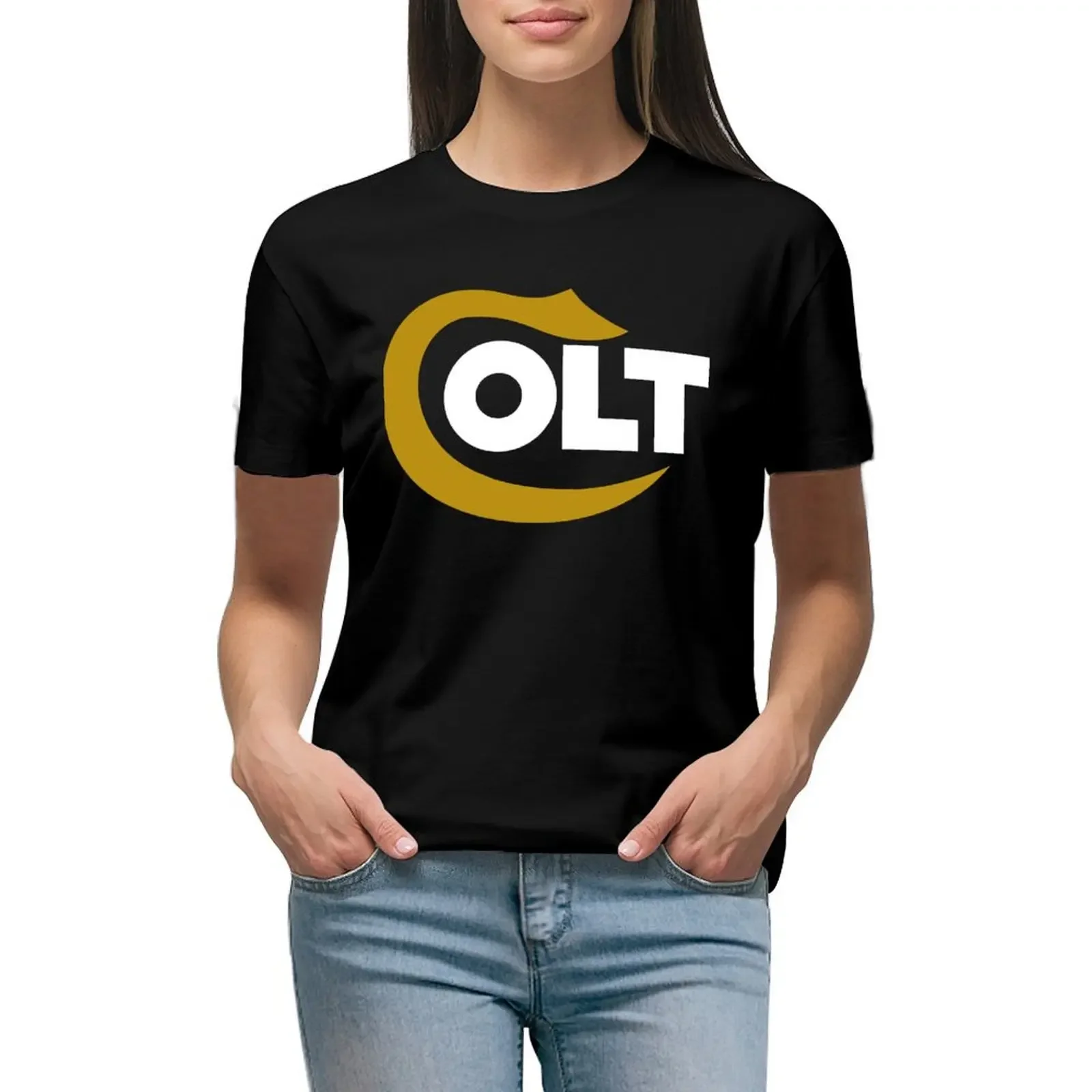 COLT FIREARMS T-shirt aesthetic clothes graphics Aesthetic clothing korean Women's clothes
