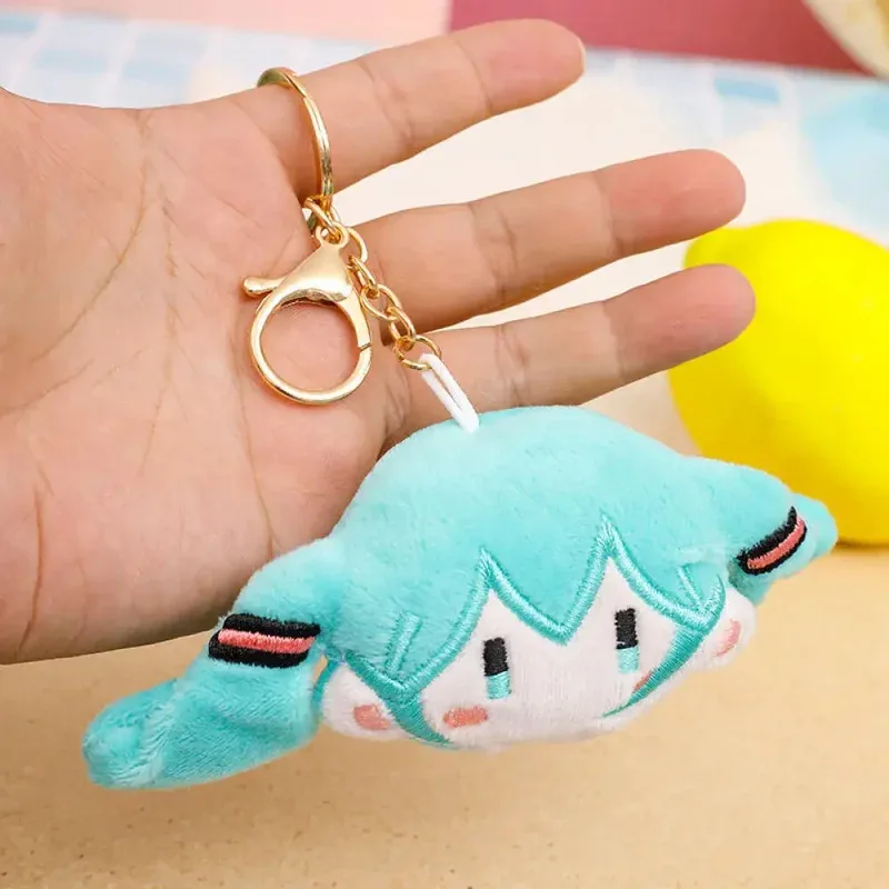 Plush Keychain Cute Soft Doll Bag Charm Pendant Decoration Accessories For Girls Gift Keys Backpack