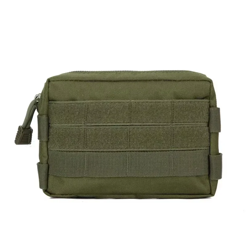 Doppelschichtige EDC-Tasche für Herren, Taktische Molle-Gürteltasche aus Oxford-Gewebe, Hüfttasche für Camping und Jagd, Zubehörtasche – Detail 23