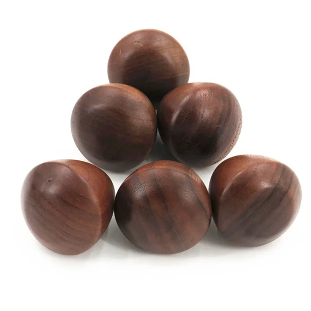 Walnut Wood Coffee Grinder Handle Head Upgrade Your Grinder with This Replacement Part Polished for Comfortable Use 2