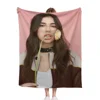 Singer D-Dua Lipas Summer Blanket Thin Blanket for Couch Sofa Warmth Bed Artificial Flannel Blankets Comfortable 5