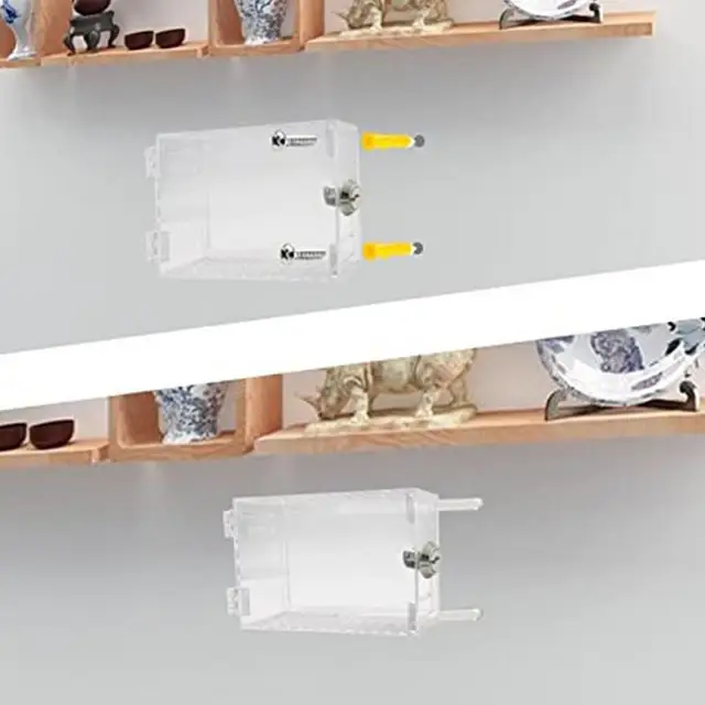 Termosztátvédő Átlátszó Termosztátrétegek Kulcsokkal Az Egész Termosztát -Eset Védelmi Őrének Otthoni Iskolájához - Image 2