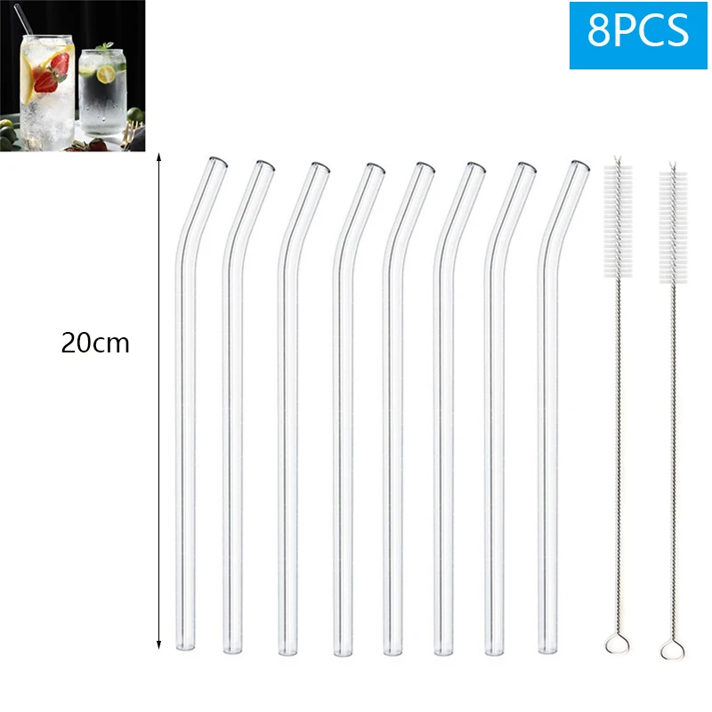 8Pcs Bent