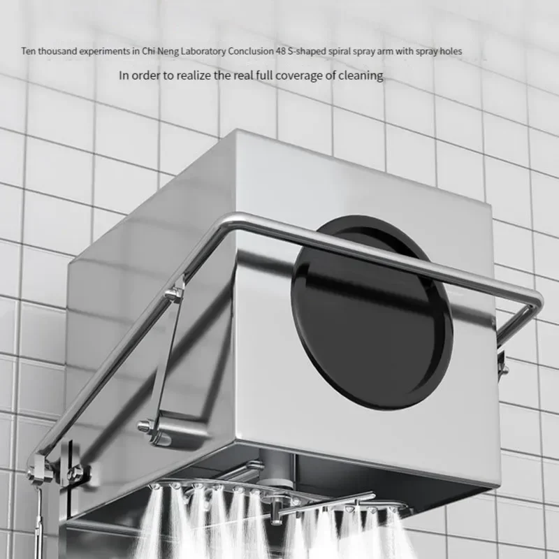 Uncovering full-automatic dishwasher Large capacity dishwasher for small restaurants in commercial large hotels 5