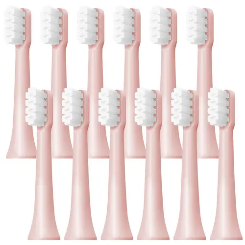 6/12Pcs Replacement Brush Heads For  MIJIA T100 Mes603 Electric Toothbrush Vacuum DuPont Soft Bristle Suitable Nozzles - Image 7
