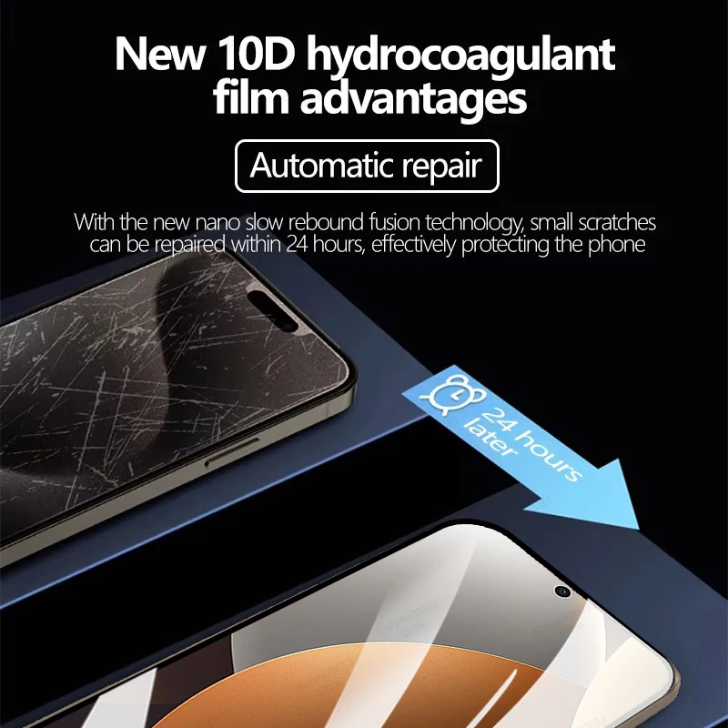 Premium Hydrogel Screen Protector Set - Pack of 5
