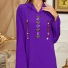 Eid Djellaba Hooded Abaya Dubai Luxury Diamonds Long Dress Women Muslim Kaftan Kebaya Caftan Marocain Femme Musulmane Ramadan