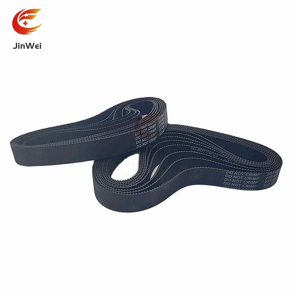 2GT GT2 Width 10mm Rubber Closed-Loop Timing Belt Belt Circumference 202mm-700mm for 3D Printers rubber belt,transmission drive belt,synchronous belt