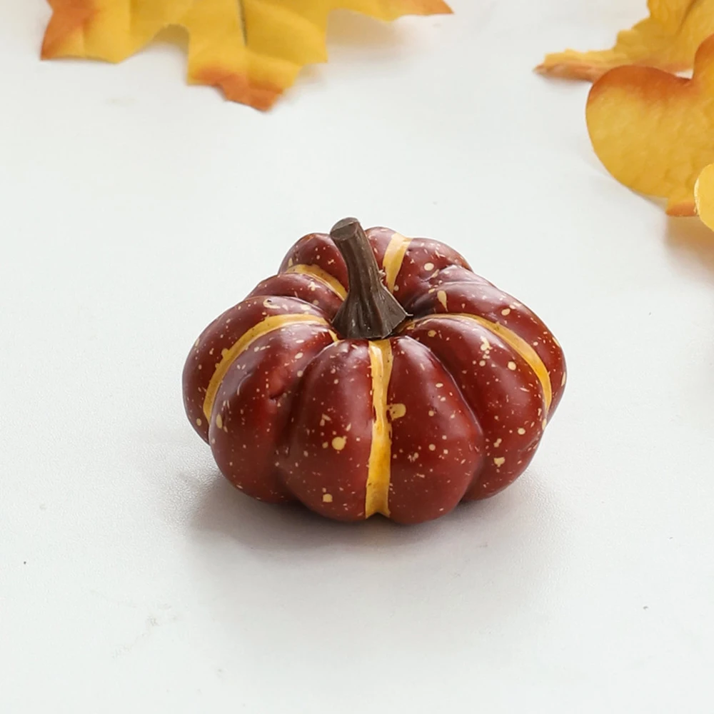 Mini Artificial Halloween Pumpkin Decor Simulation Vegetable DIY Craft Halloween Home Party Decoration Props Farmhouse Harvest vegetable ornaments,artificial plant flower,artificial plant flowers,artificial pumpkin decoration
