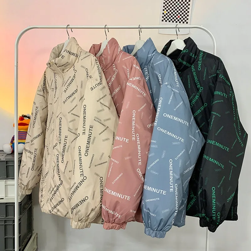 

Cotton-Padded Double-Sided Wear Tide Brand New Women And Women's Winter Thickened High-Grade Warm Cotton-Padded Clothing