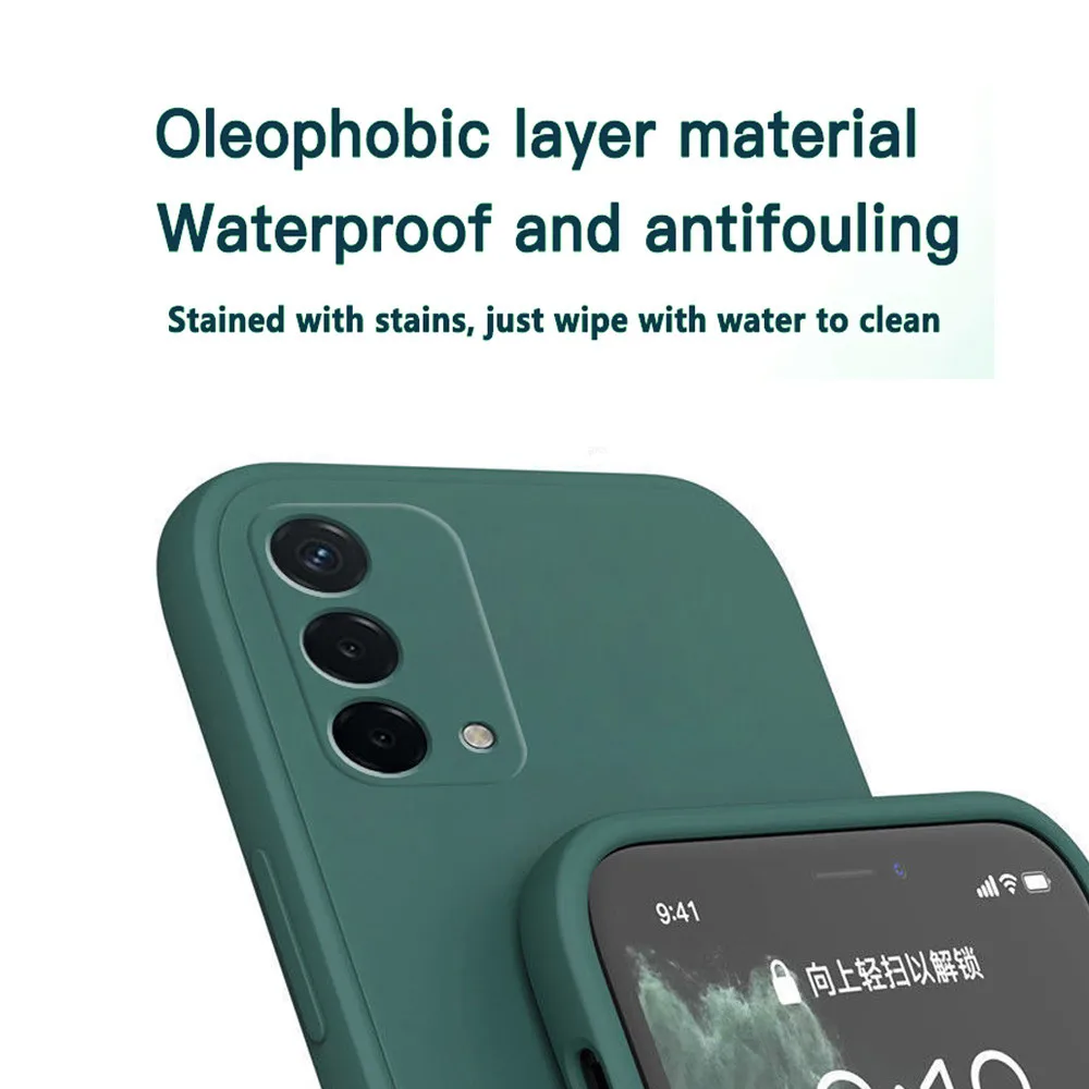 Elegant Silicone Square Soft Case - Premium Protection