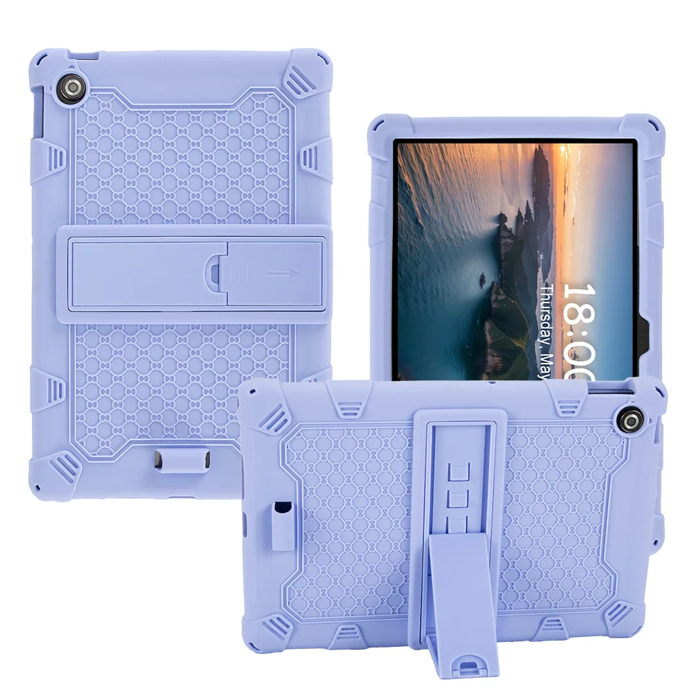 Durable Thickened Anti-Drop Stand Silicone Tablet Case - 10.1 Inch Cover