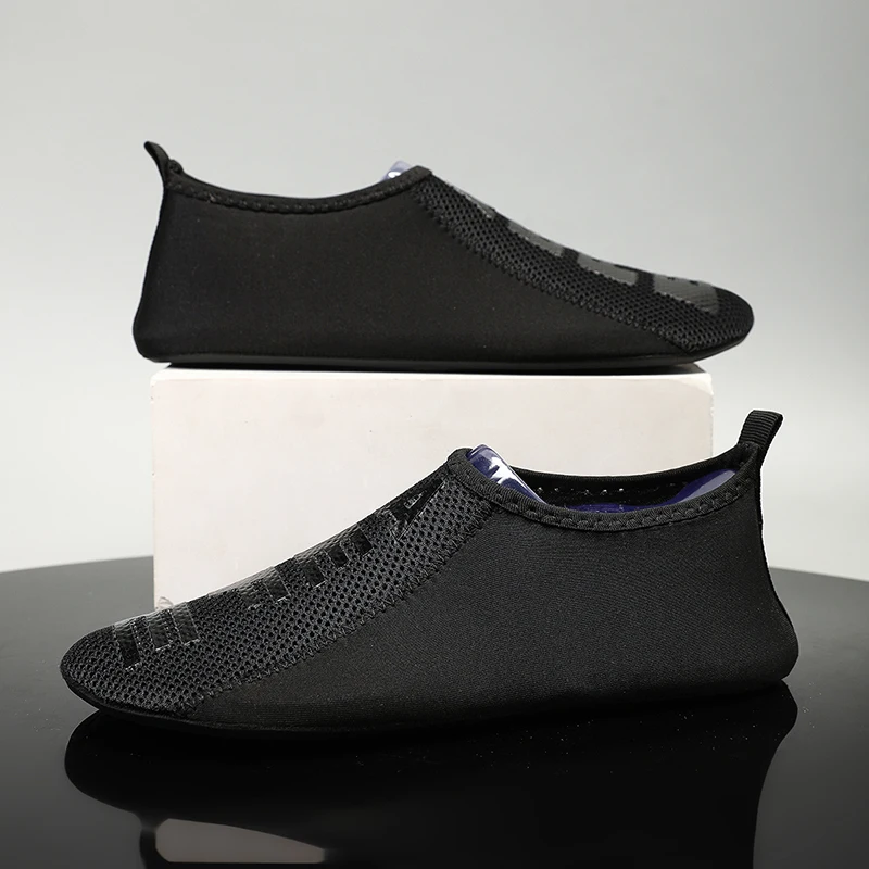 MAEDEF 2024 New Qiuck Drying Aqua Shoes Man Women's Water Shoe Barefoot Wading Sneakers Beach Anti-slip Swimming Couple Footwear