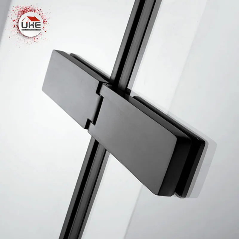 Shower Screen Square Sliding Door Partition Domestic Bathroom Customization Minimalist Shower Rooms 4