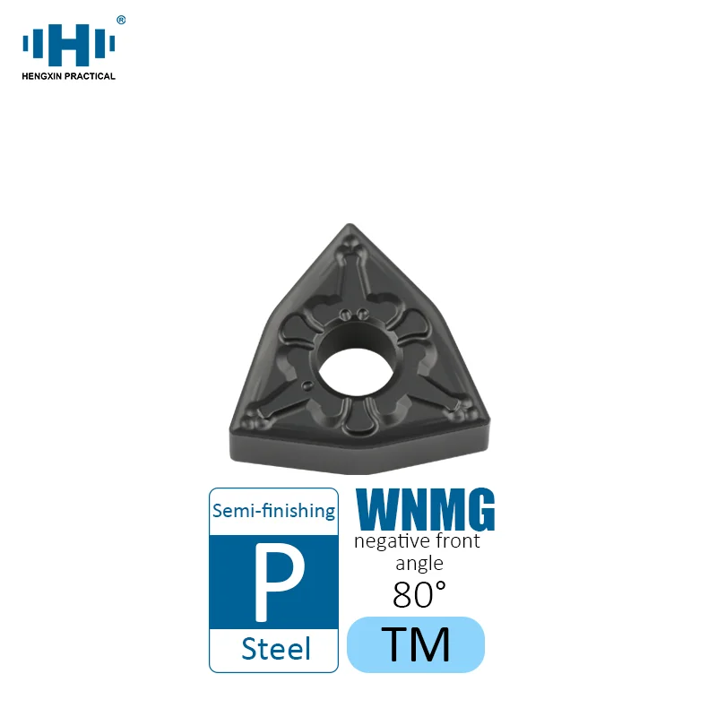 

HENGXIN Tungsten Carbide Inserts WNMG080404 WNMG080408 WNMG080412 TM WNMG S230B CVD External Turning Tools CNC Lathe Cutter Tool