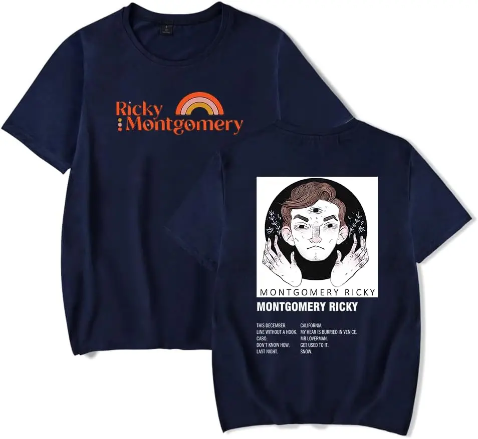 Ricky Montgomery T Shirt Singer Merch Fashion T Shirt Short Sleev Men Women