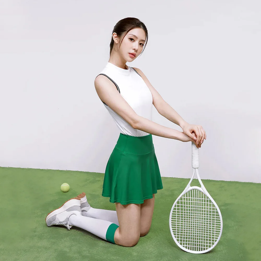 Summer Dress, Anti Slip Light Speed Dry Feather Tennis Dress, Beautiful Back One-piece Yoga Suit, Womens Dresses