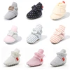KIDSUN Baby Socks Shoes Knitted Multicolor Striped Non-Slip Winter Baby Boy Girl Shoes Cotton First Walkers Newborn Infant Socks 1