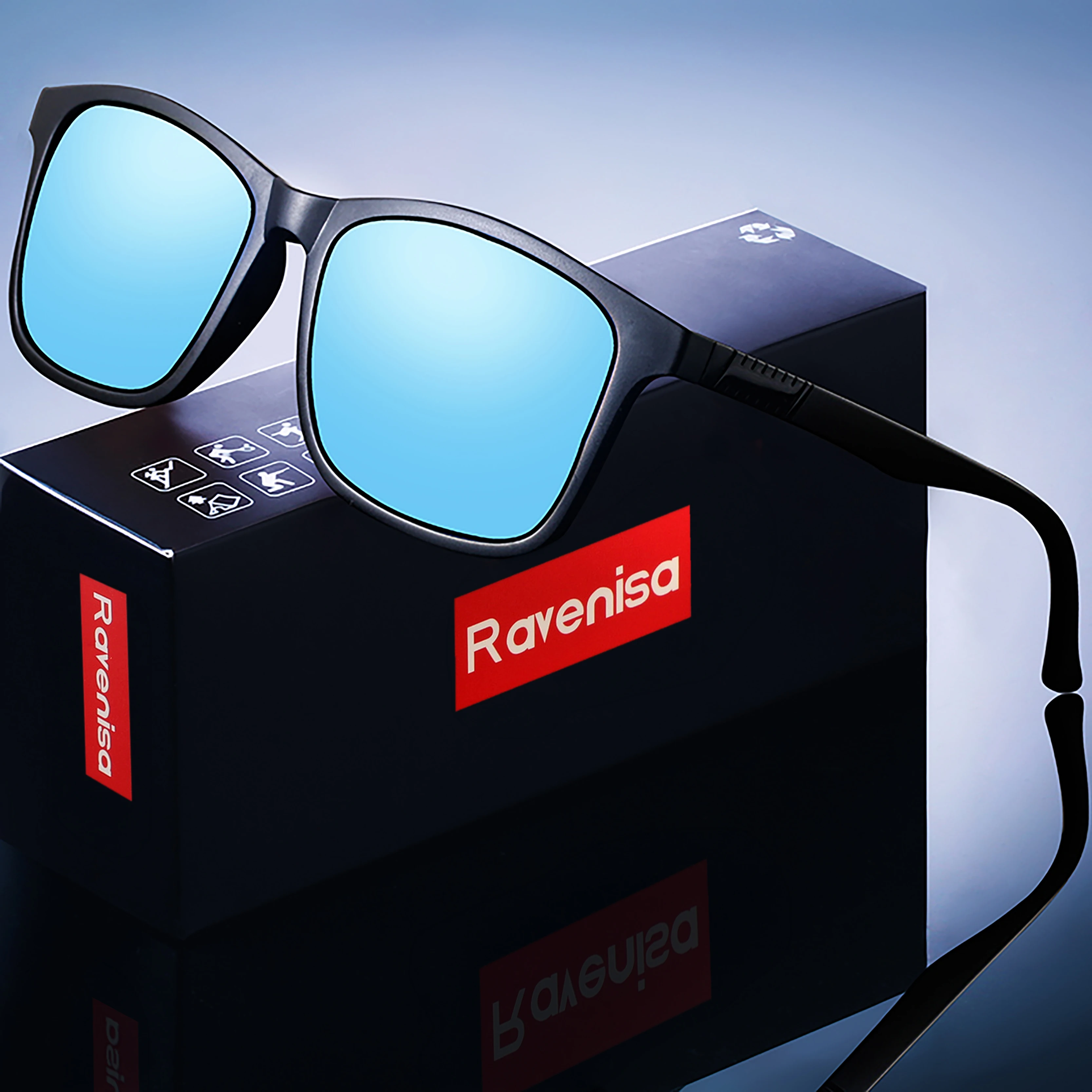 Unisex Polarized Sports & Outdoor Sunglasses