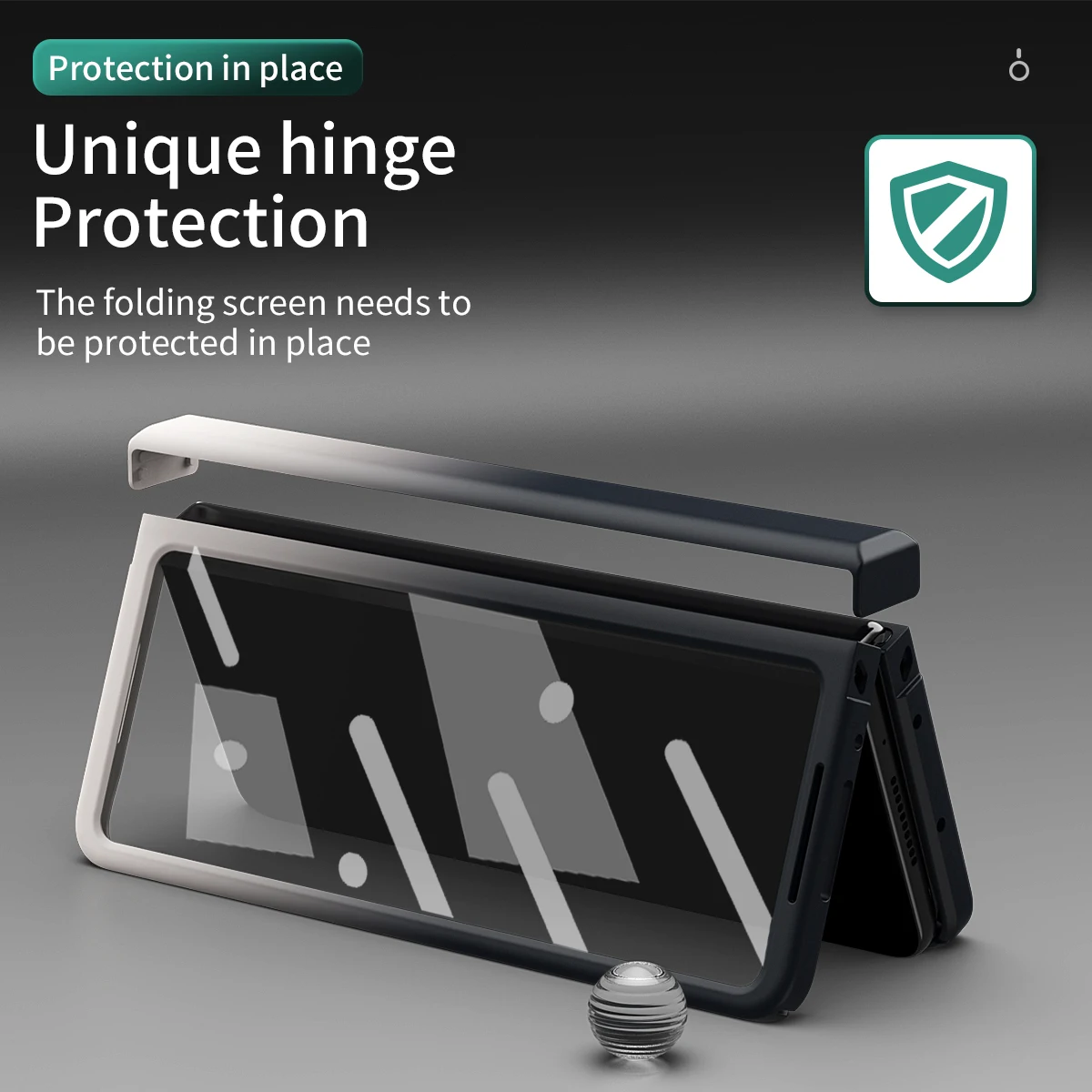 Stylish Gradient Color Macaron Phone Case For Samsung Galaxy Z Fold 5 Hinge Folding All-wrap Fall Protection Cover Accessories