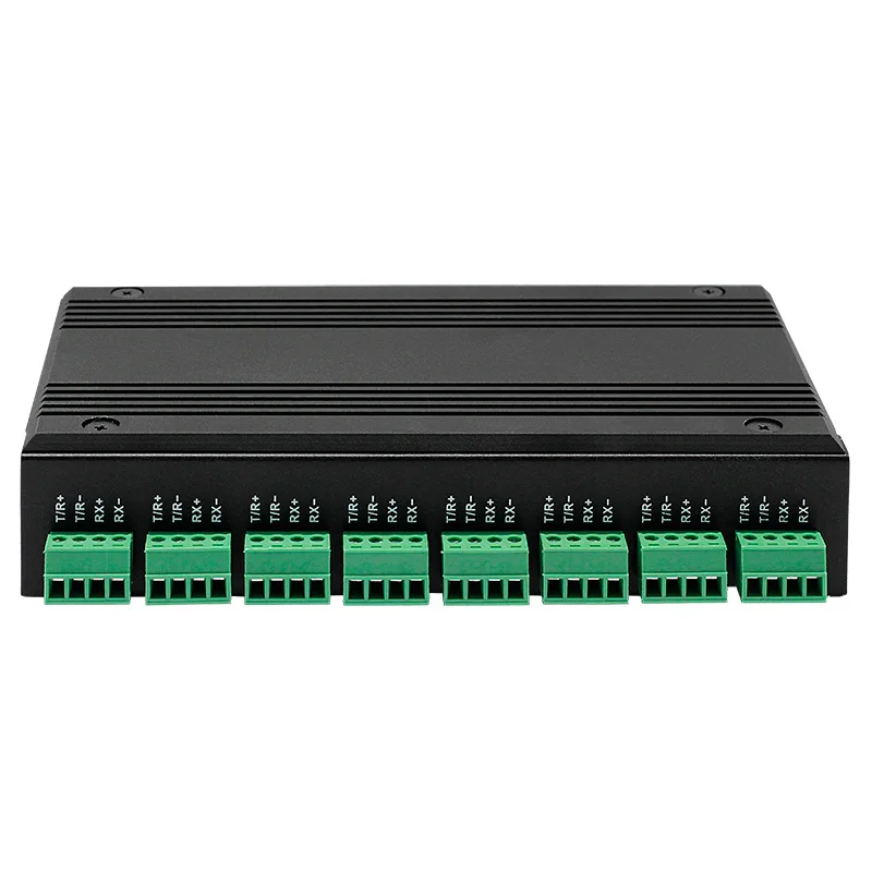 

UT-6008MT TCP/IP к 8-портовому терминалу RS485/422, подключенному к серверной сети связи