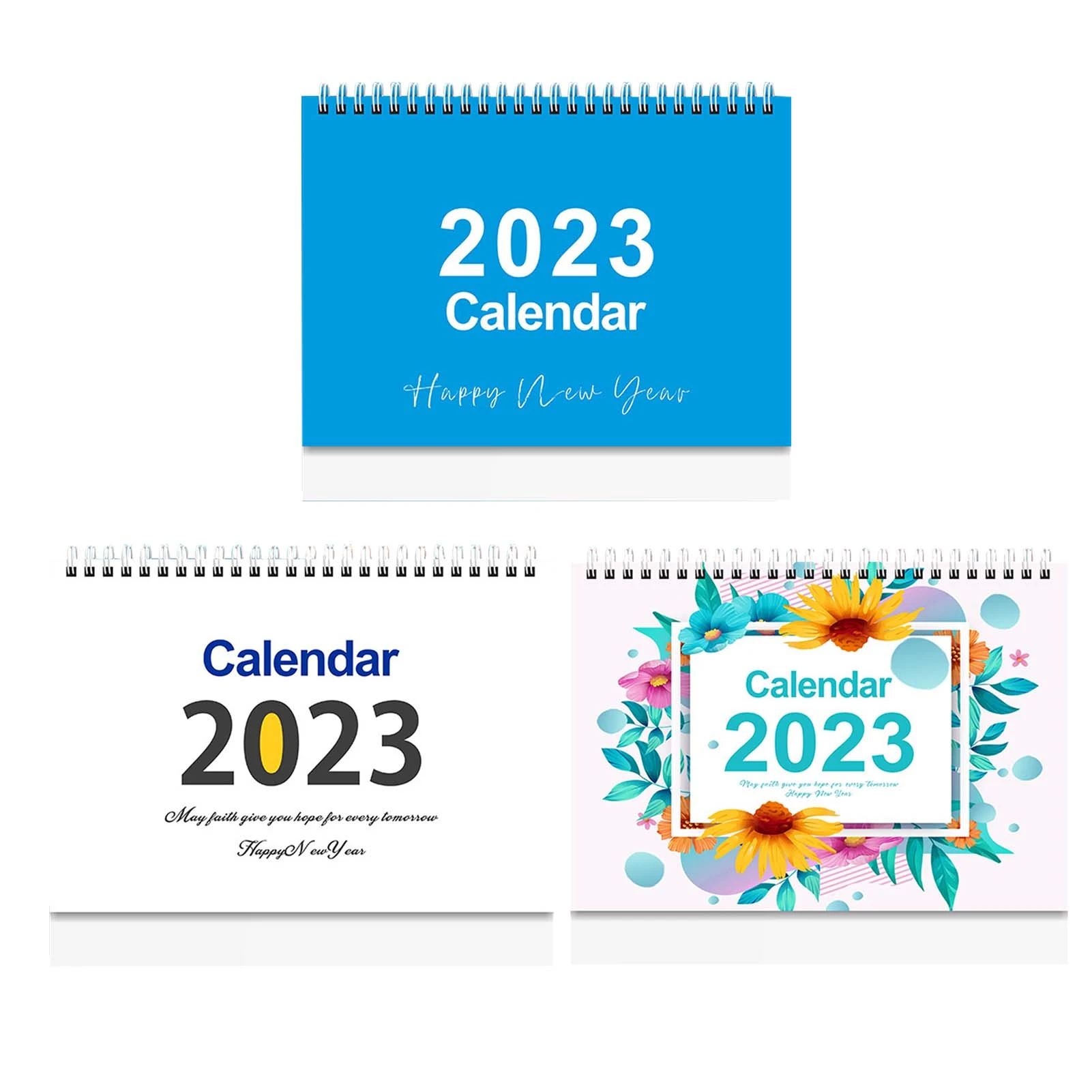 2023 Calendar January 2023 December 2023 12 Months Monthly Desk Calendar  With Flip Design To Do List And Notes Portable Desk| | - Aliexpress