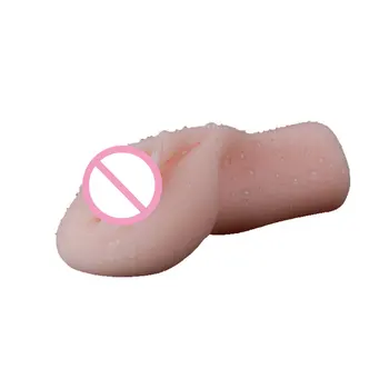 Adult Women Masturbation Device Glans Sucking Male Masturbator Cup Sex Toys For Men Portable Vagina Real Pussy Erotic Sex Shop 4