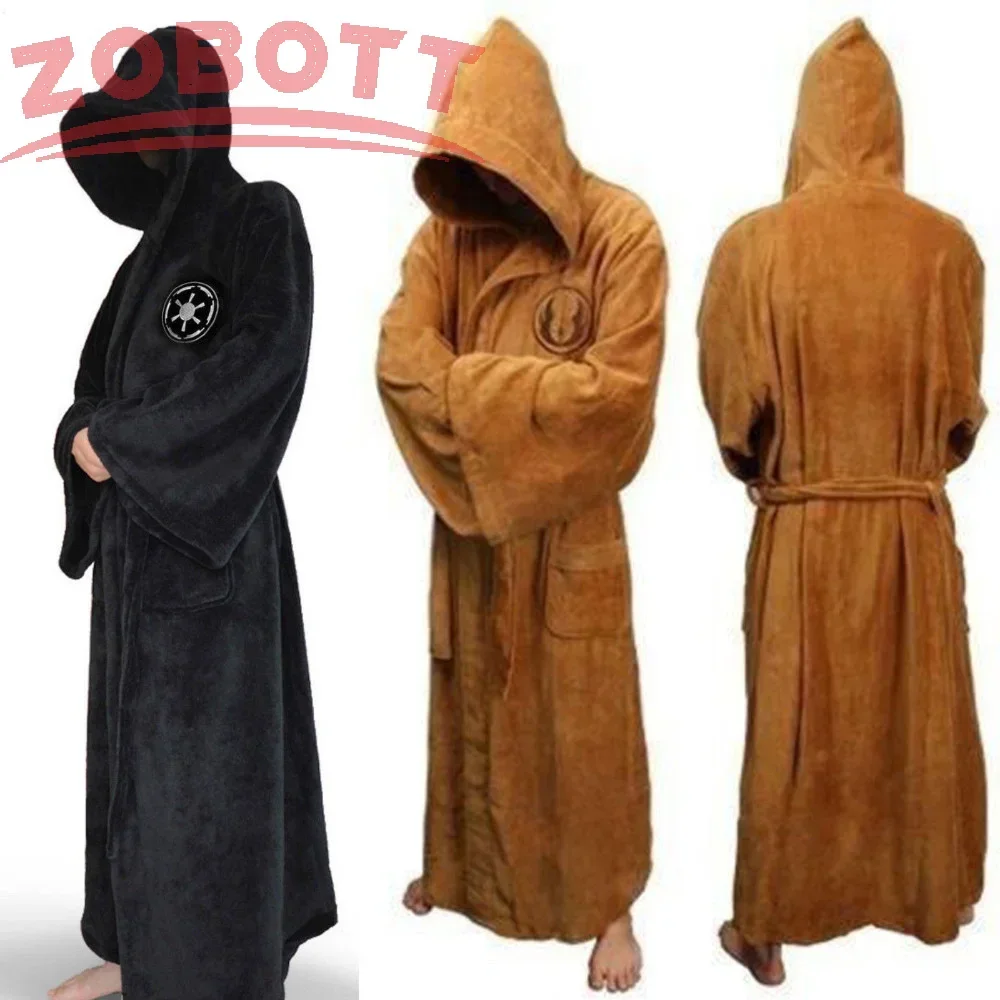 Costume de Cosplay du Film Jedi Knight Pyjama pour Amoureux d'Hiver Peignoir Kigurumi Glutnel V&ecirc;tements Unisexe pour Adultes