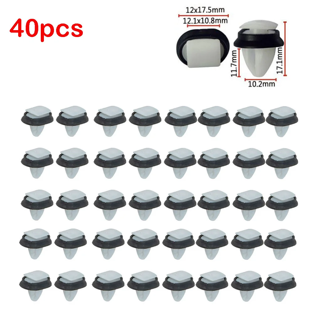 

40pcs Car Body Side Moulding Clip Retainer Fastener 68093998AA For Ram For ProMaster 68093998-AA Accesorios Para El Coche