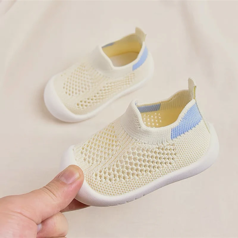 Mesh Shoes Baby Boys Girls Breathable Non Slip First Walkers Spring and Summer