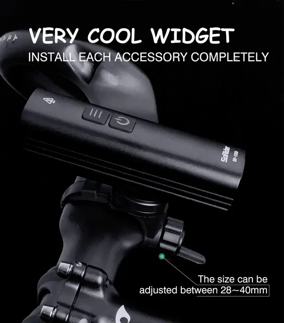 Supporto Bici Per Computer E Luci - Attacco Manubrio Per Garmin, GoPro - Foto 4