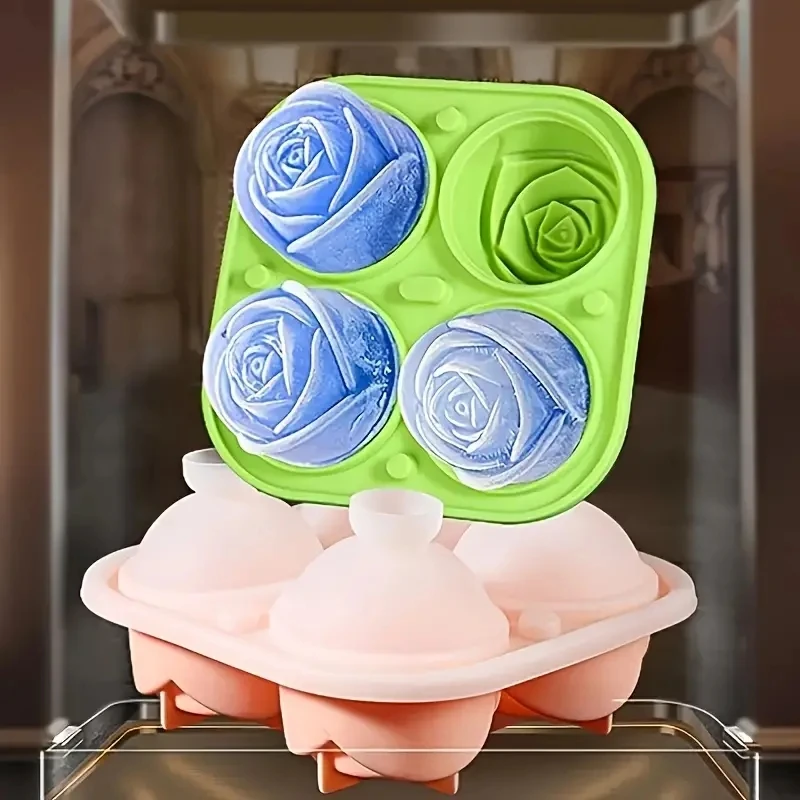 Large Food-Grade Silicone Ice Cube Maker