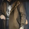 Maden Retro M51 Hooded Windbreaker Loose Fit Cotton Zipper Mid-length Jacket Versatile Solid Color Outerwear for Men's Autumn 5