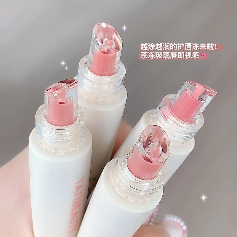 Lip Jelly Essence Hydrating Lipstick Lip Gloss Gloss Mirror Lipstick Tender Pink Student Makeup lip makeup lip glaze lip lacquer lip tint lip stain lip gloss